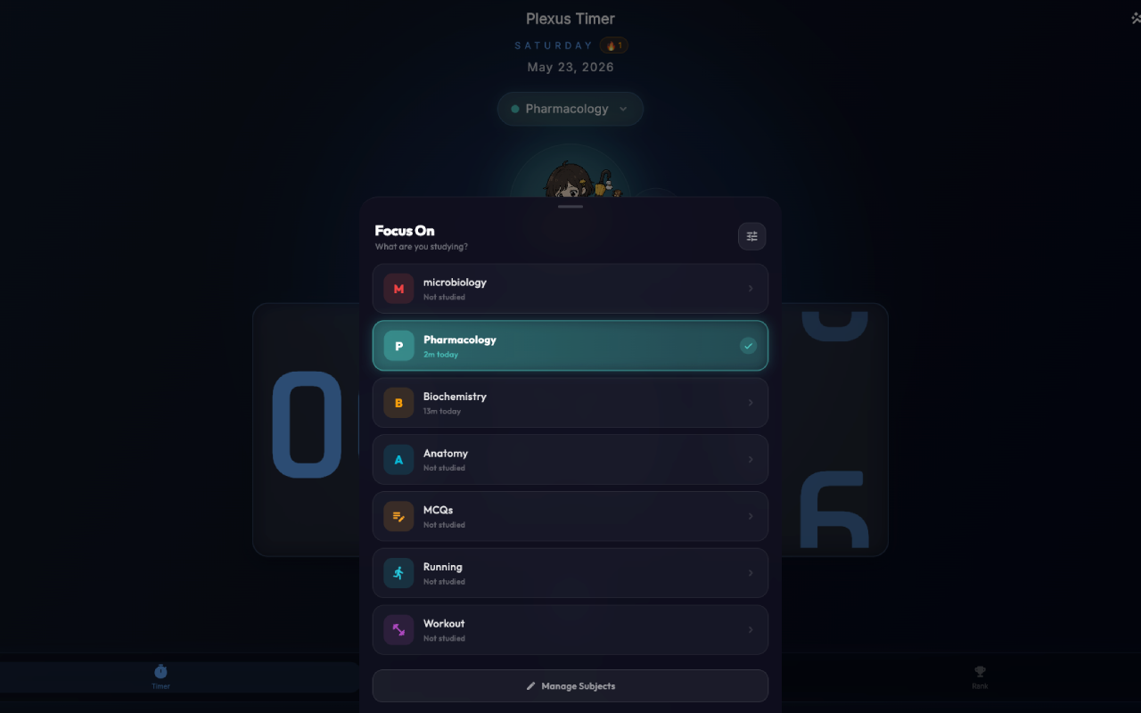Timer Screen